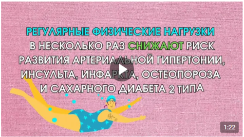Польза физических нагрузок.
